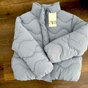 NWT girls Zara puffer coat